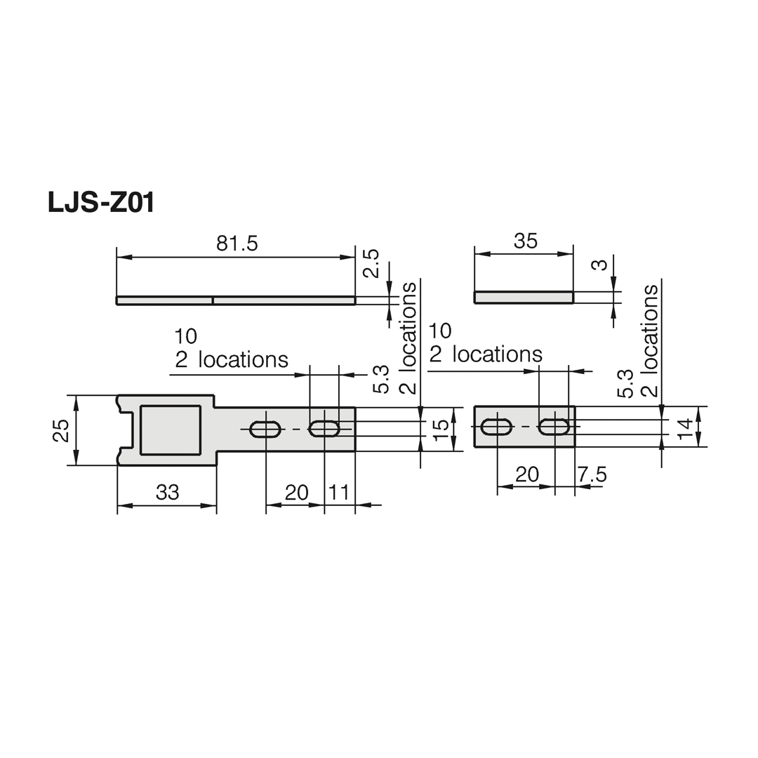 LJS-Z01 | Tongued key LJS-Z01 | Tongued key